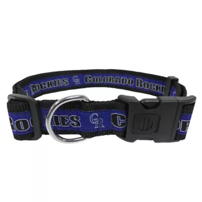 Product Colorado Rockies MLB Dog Collar