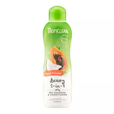 Product TropiClean® Papaya & Coconut Dog Shampoo & Conditiner