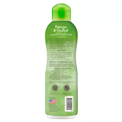 Product TropiClean® Papaya & Coconut Dog Shampoo & Conditiner