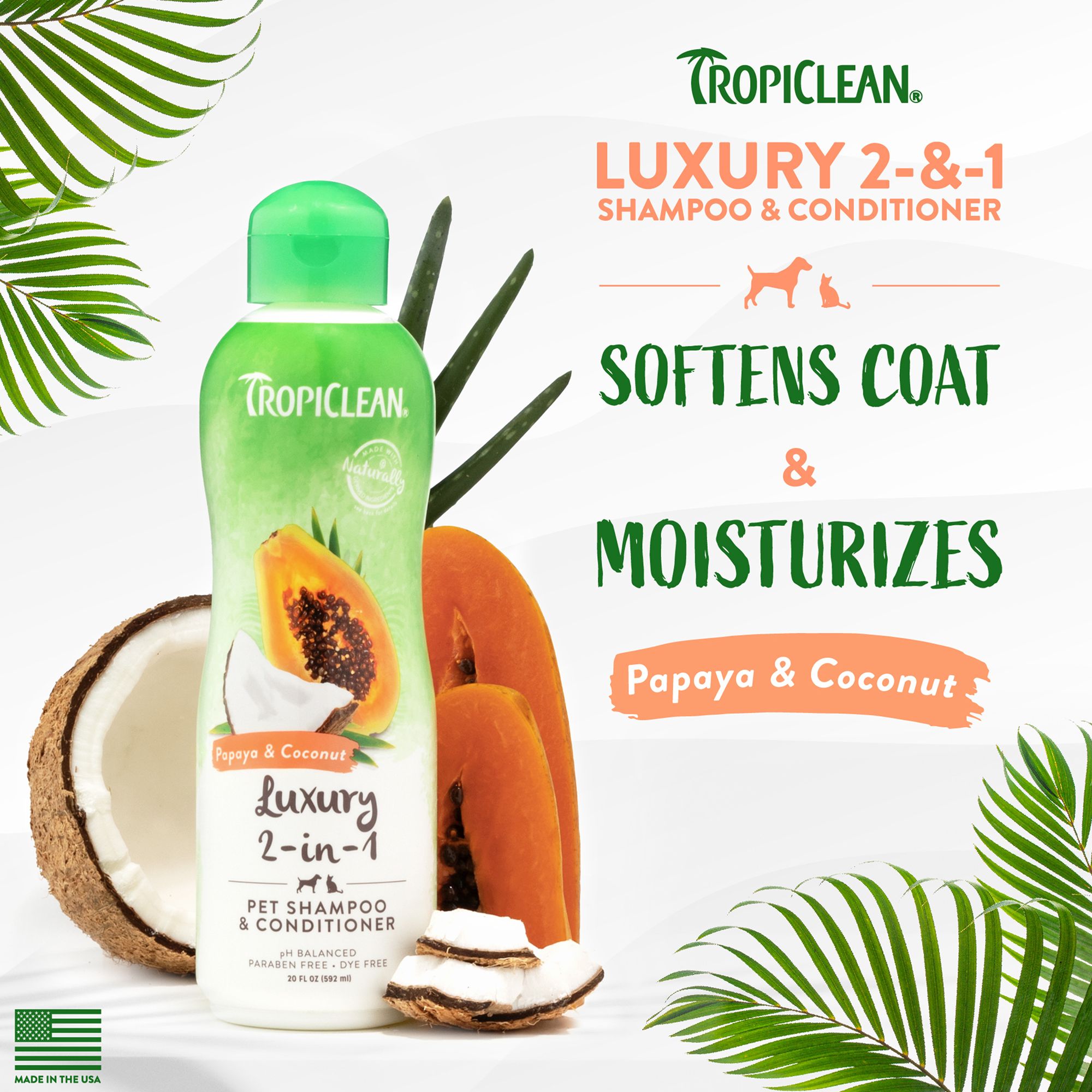 tropiclean papaya and coconut