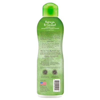 Product TropiClean® Papaya & Coconut Dog Shampoo & Conditiner