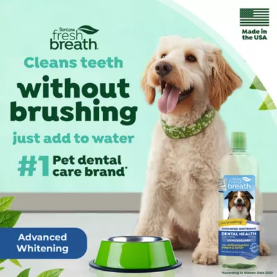 Product TropiClean® Fresh Breath® Advanced Whitening Dental Health Solution for Dogs