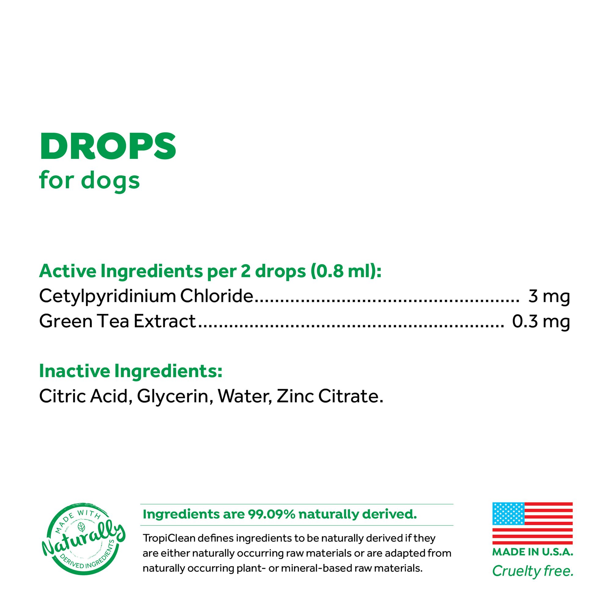 drops for dogs bad breath