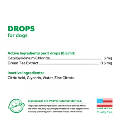 Product TropiClean® Fresh Breath® Dog Drops