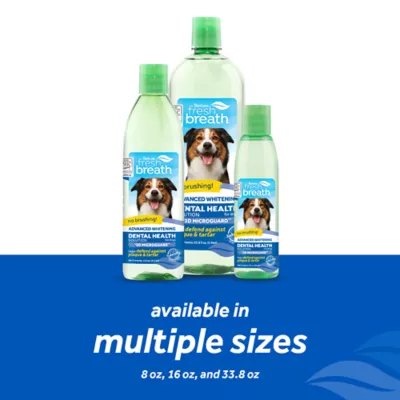 Product TropiClean® Fresh Breath® Advanced Whitening Dental Health Solution for Dogs