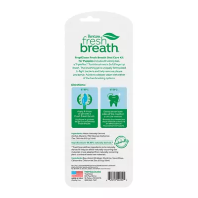 Product TropiClean® Fresh Breath® Puppy Oral Care Kit