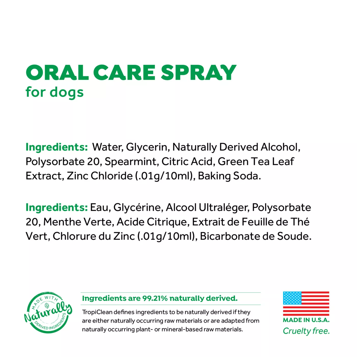 Dog oral spray best sale