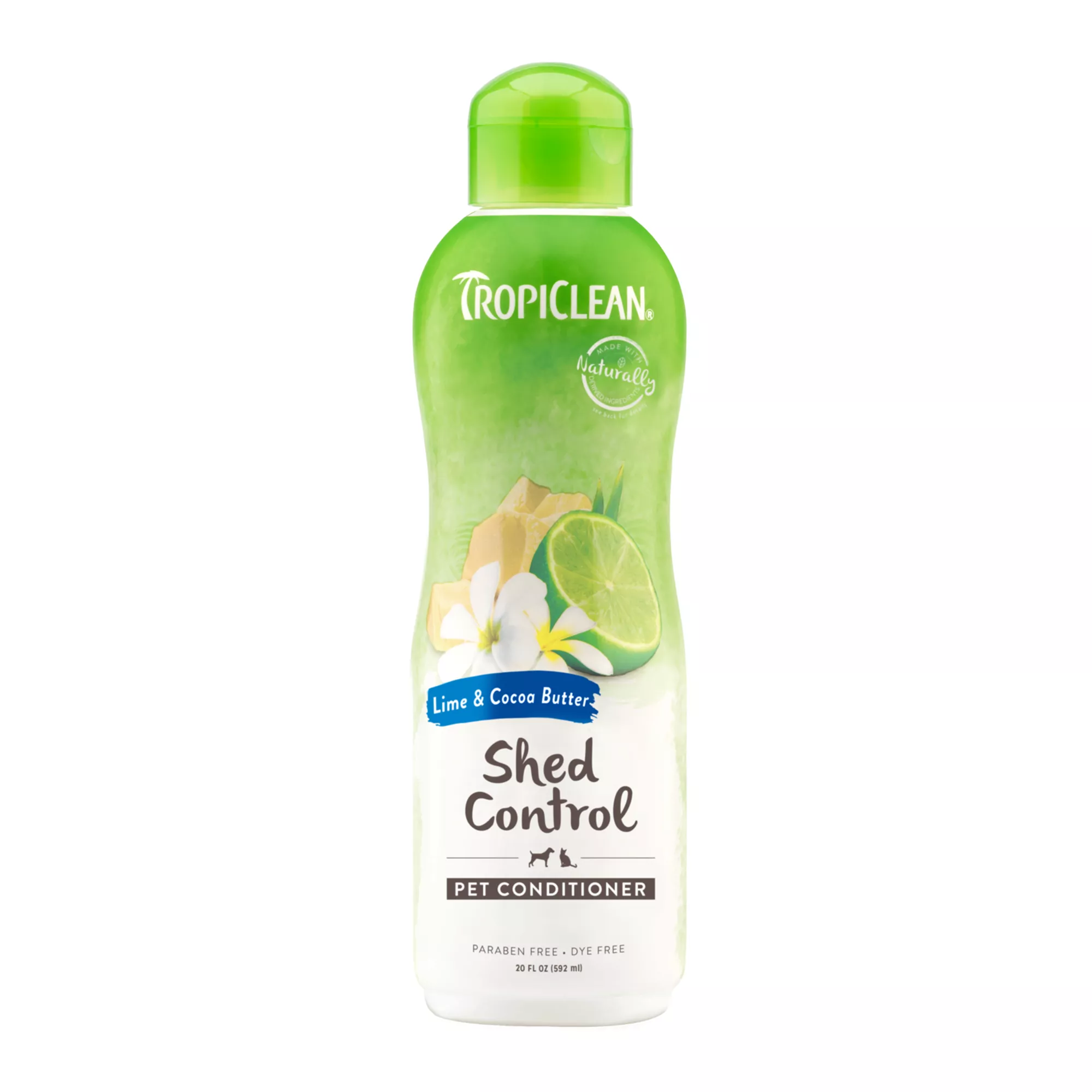 TropiClean® Lime & Cocoa Butter DeShedding Dog Conditioner