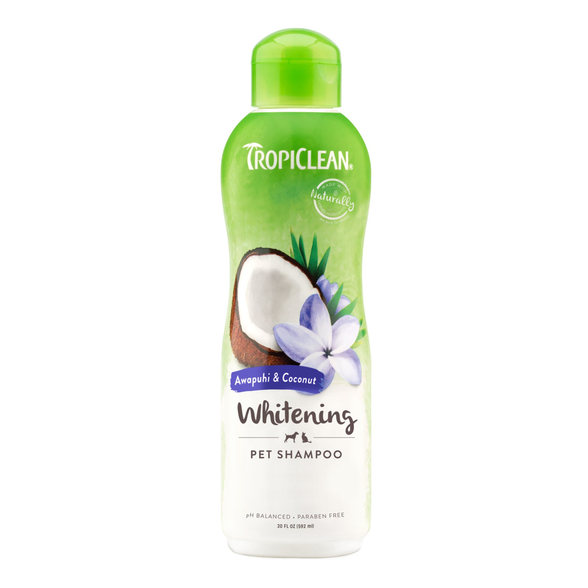 TropiClean Awapuhi Coconut Whitening Dog Shampoo