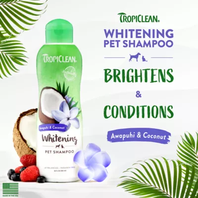 Product TropiClean® Awapuhi & Coconut Whitening Dog Shampoo