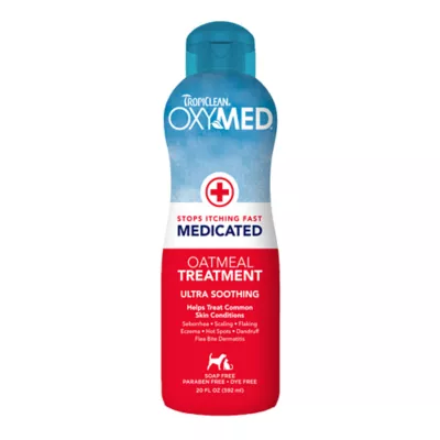 Product TropiClean® Oxy-Med® Medicated Oatmeal Treatment Dog Shampoo