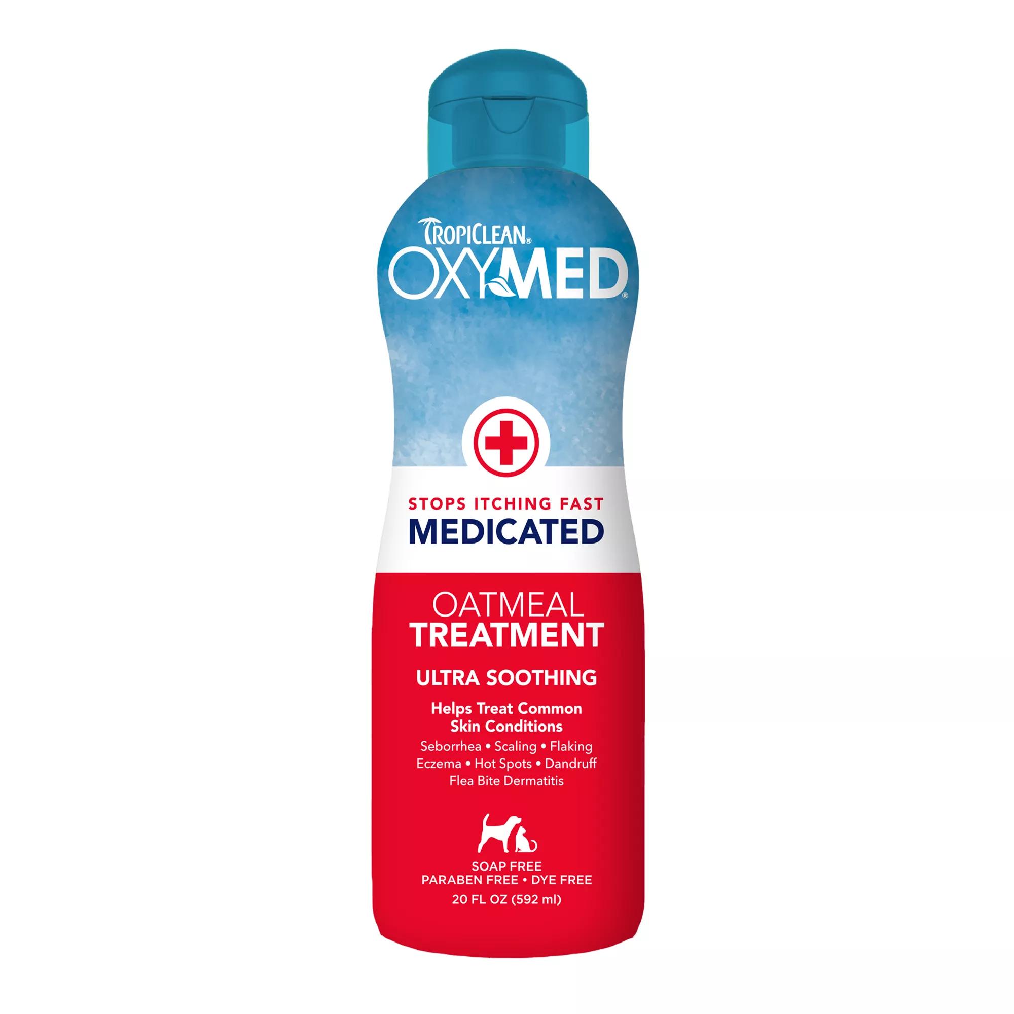 TropiClean® Oxy-Med® Medicated Oatmeal Treatment Dog Shampoo