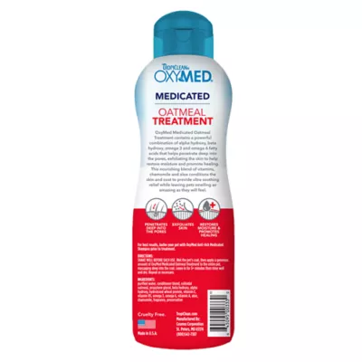 Product TropiClean® Oxy-Med® Medicated Oatmeal Treatment Dog Shampoo