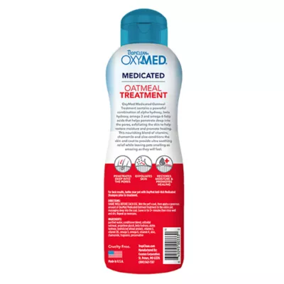 Product TropiClean® Oxy-Med® Medicated Oatmeal Treatment Dog Shampoo