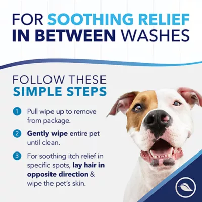 Product TropiClean® Oxy-Med® Soothing Allergy Relief Dog Wipes