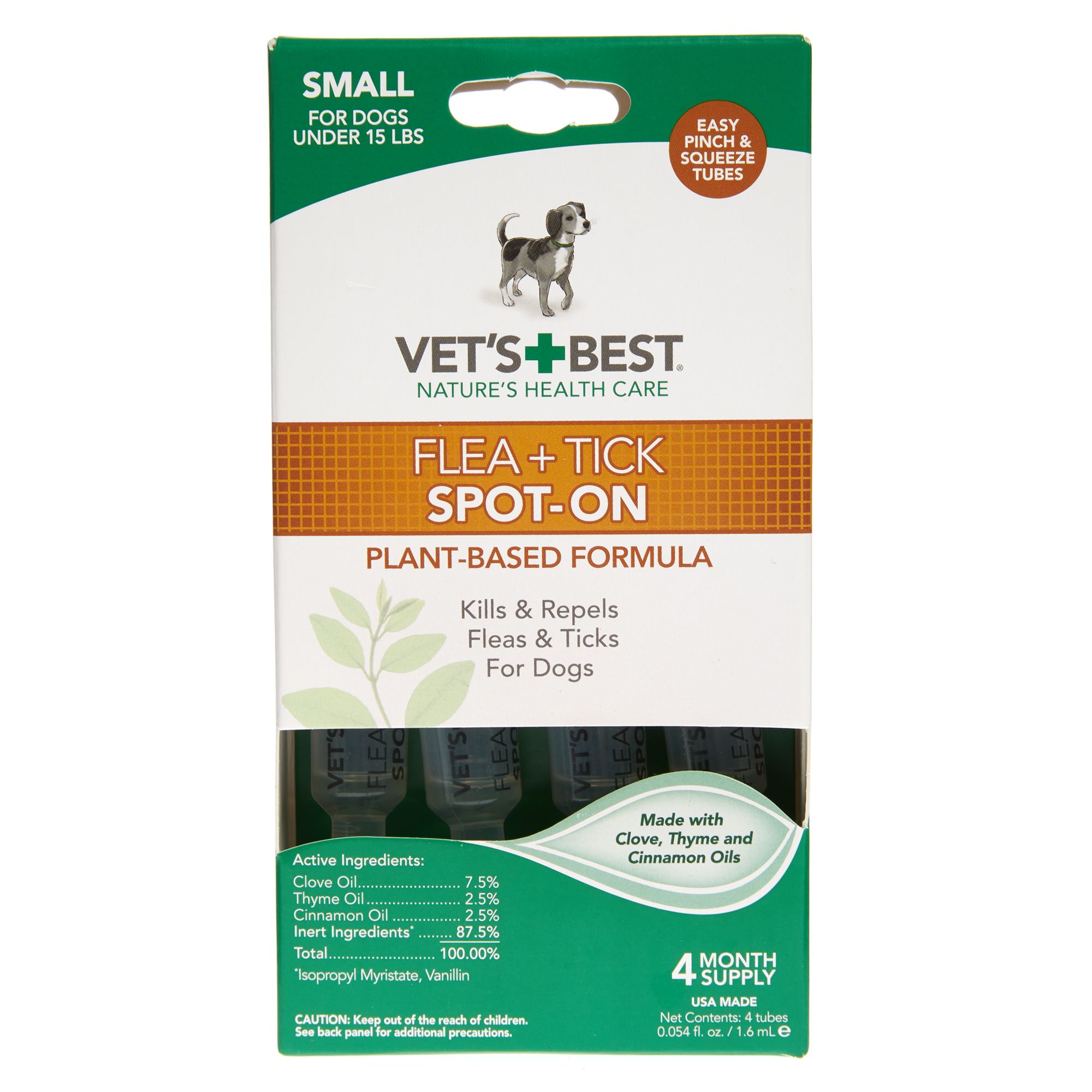 vet's best flea and tick spot on side effects