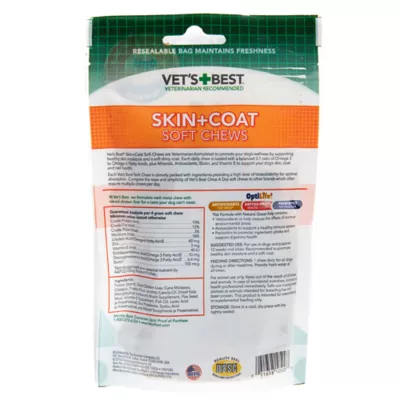 Product Vet's Best® Skin + Coat Soft Dog Chews