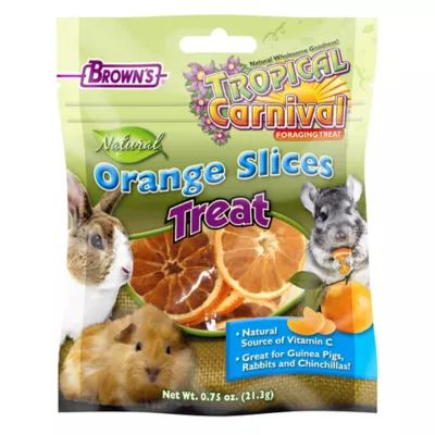 Product Brown's® Tropical Carnival® Natural Orange Slices Small Animal Treat