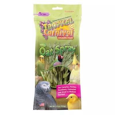 Product Brown's® Tropical Carnival® Natural Oat Spray Foraging Treats