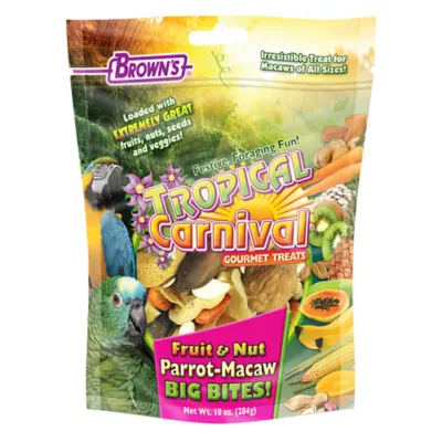 Product Brown's® Tropical Carnival® Fruit and Nut Parrot Big Bites