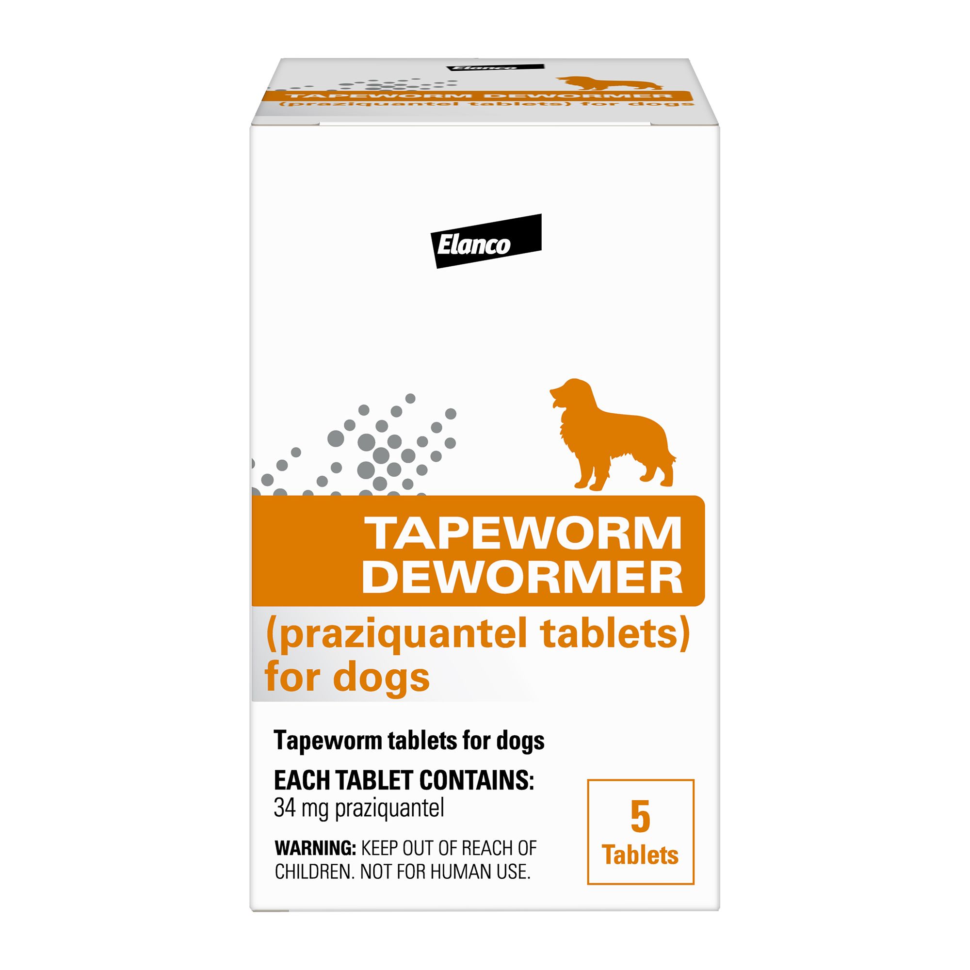 Elanco Tapeworm Dewormer Tablets for Dogs