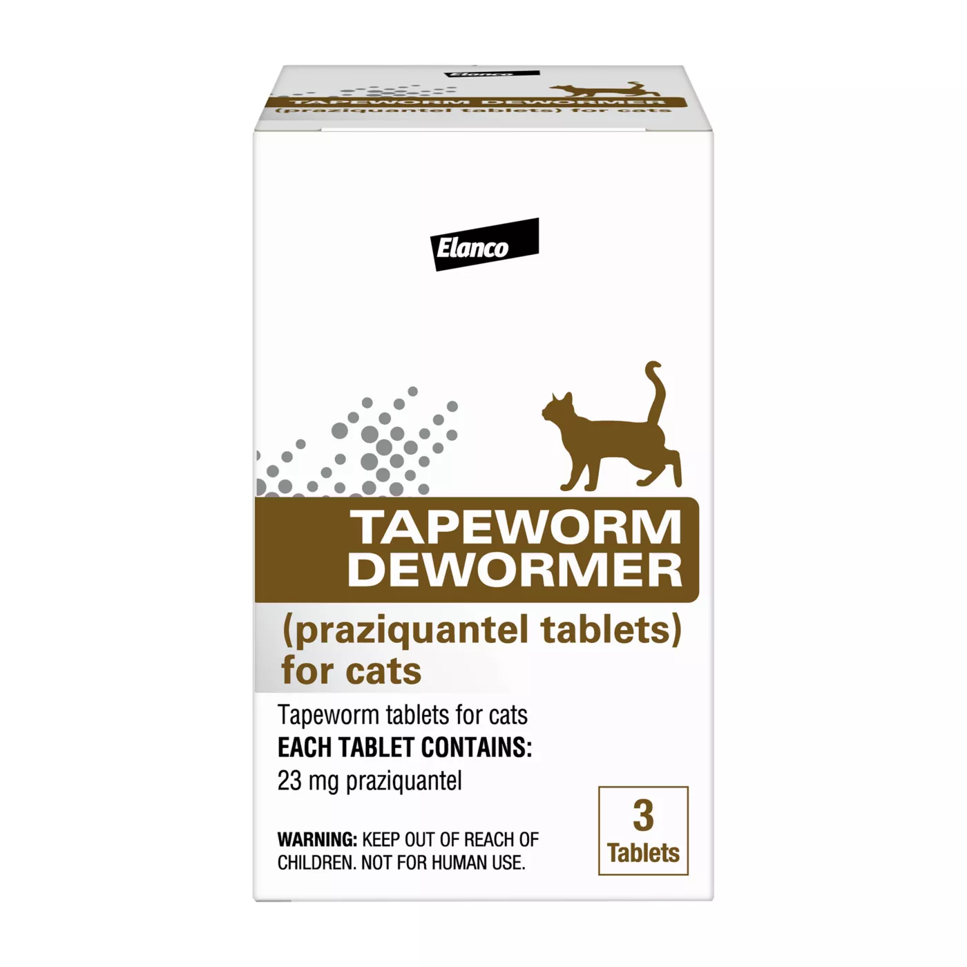 Elanco Tapeworm Dewormer Tablets for Cats