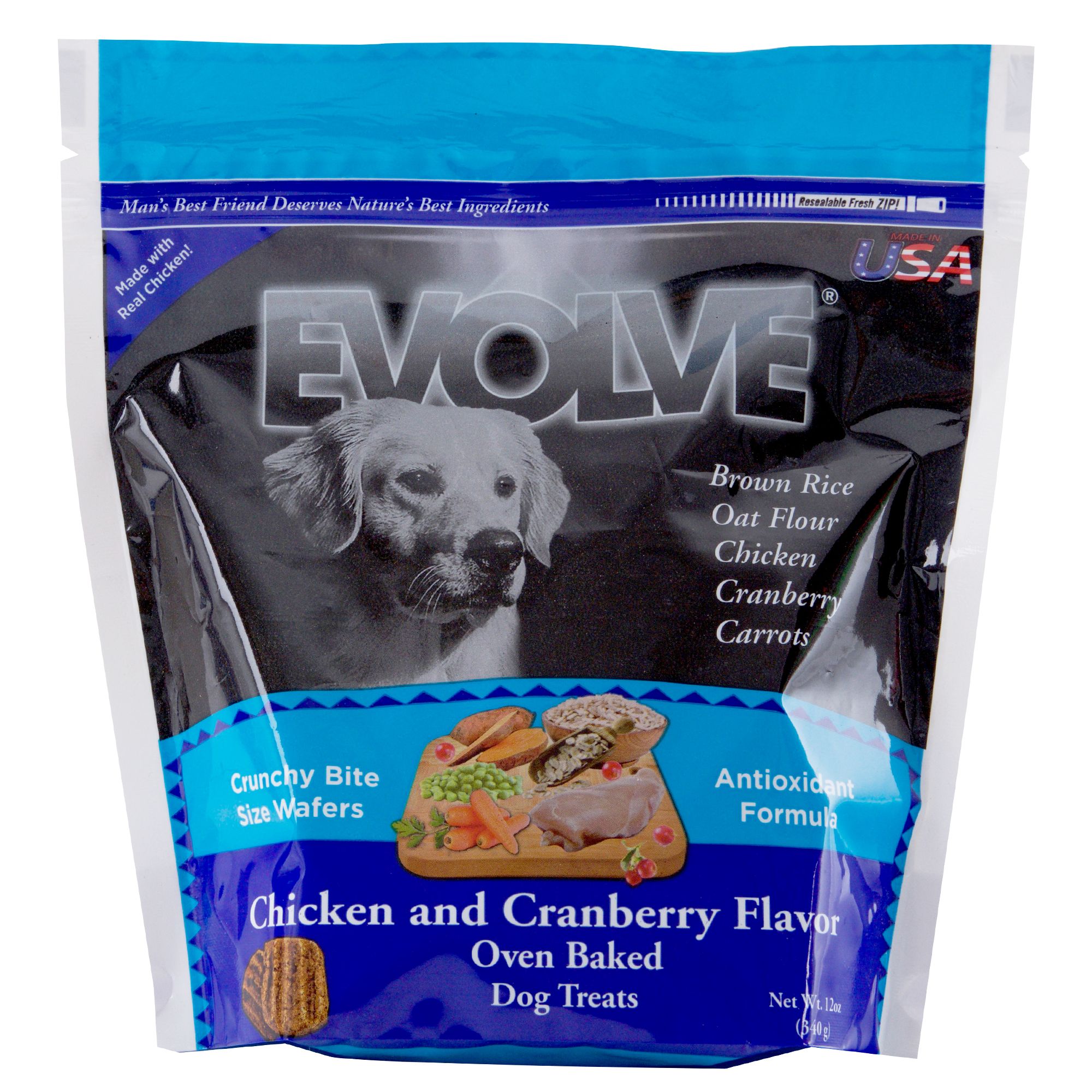 Evolve® Dog Treat Chicken & Cranberry dog Biscuits & Bakery PetSmart
