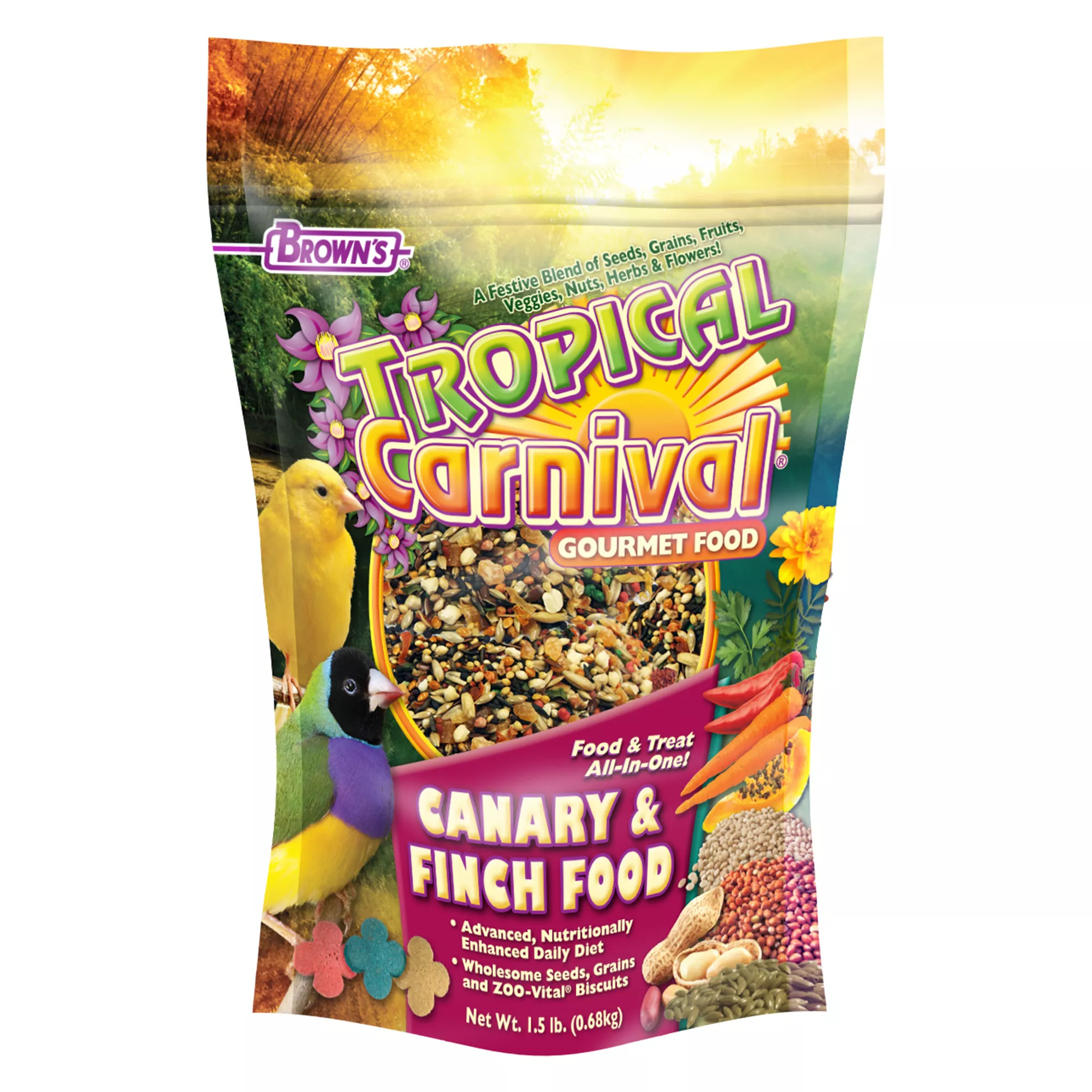 Brown's® Tropical Carnival® Canary and Finch Bird Food