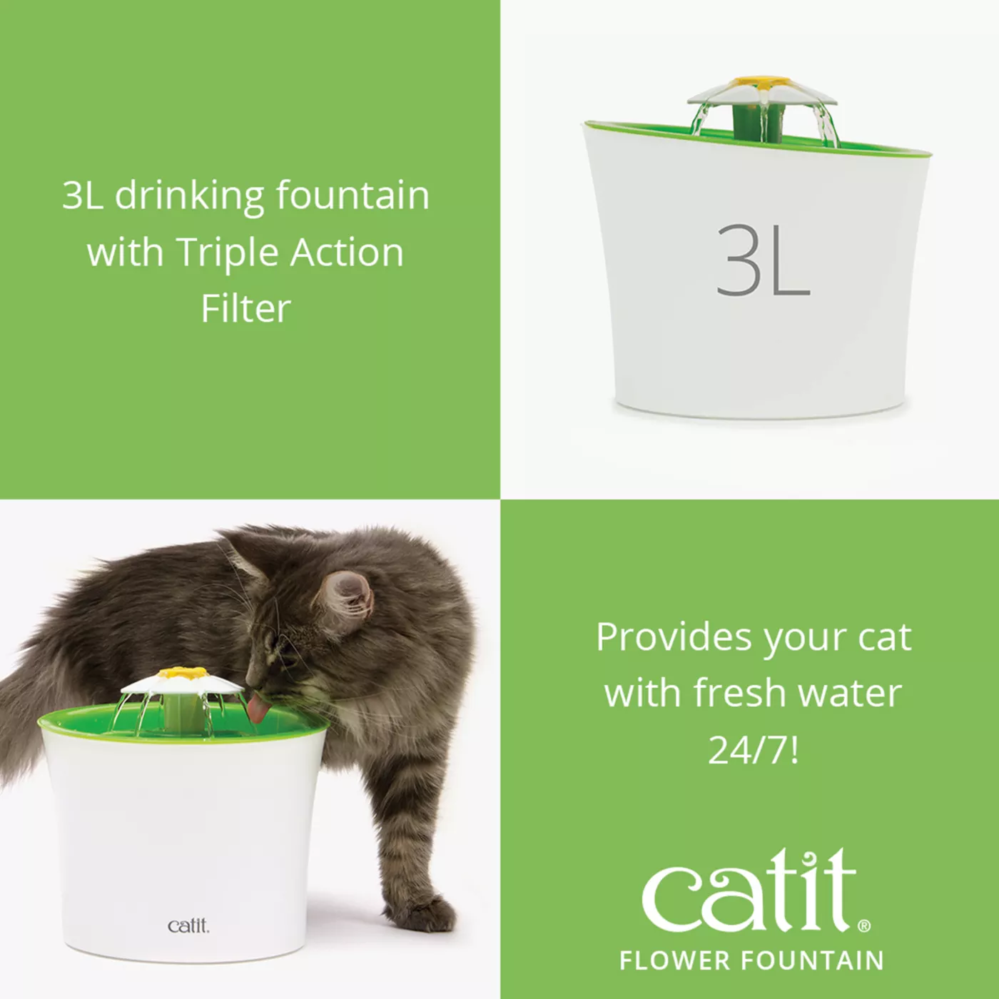 Catit 2.0 Flower Cat Drinking Fountain