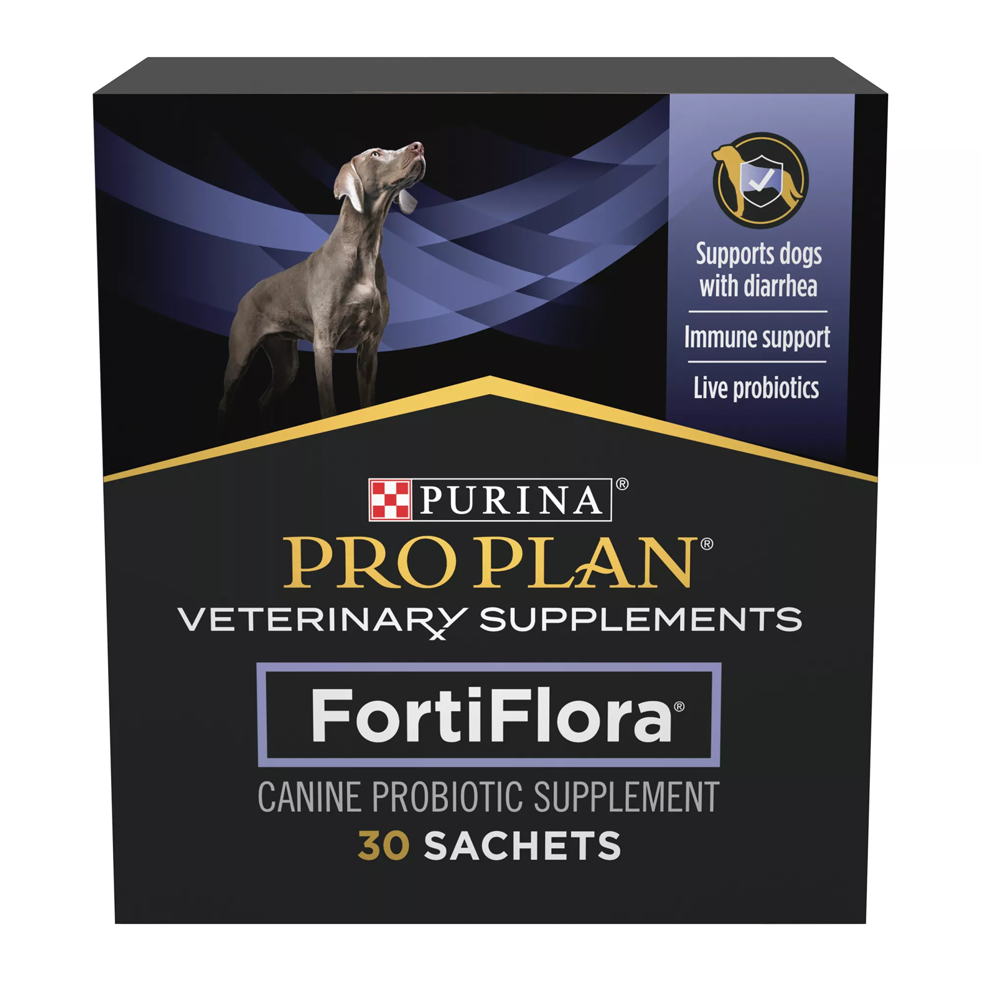 Purina® Pro Plan® Veterinary Supplements FortiFlora-Probiotic Powder Supplement for Dogs - 30 Count