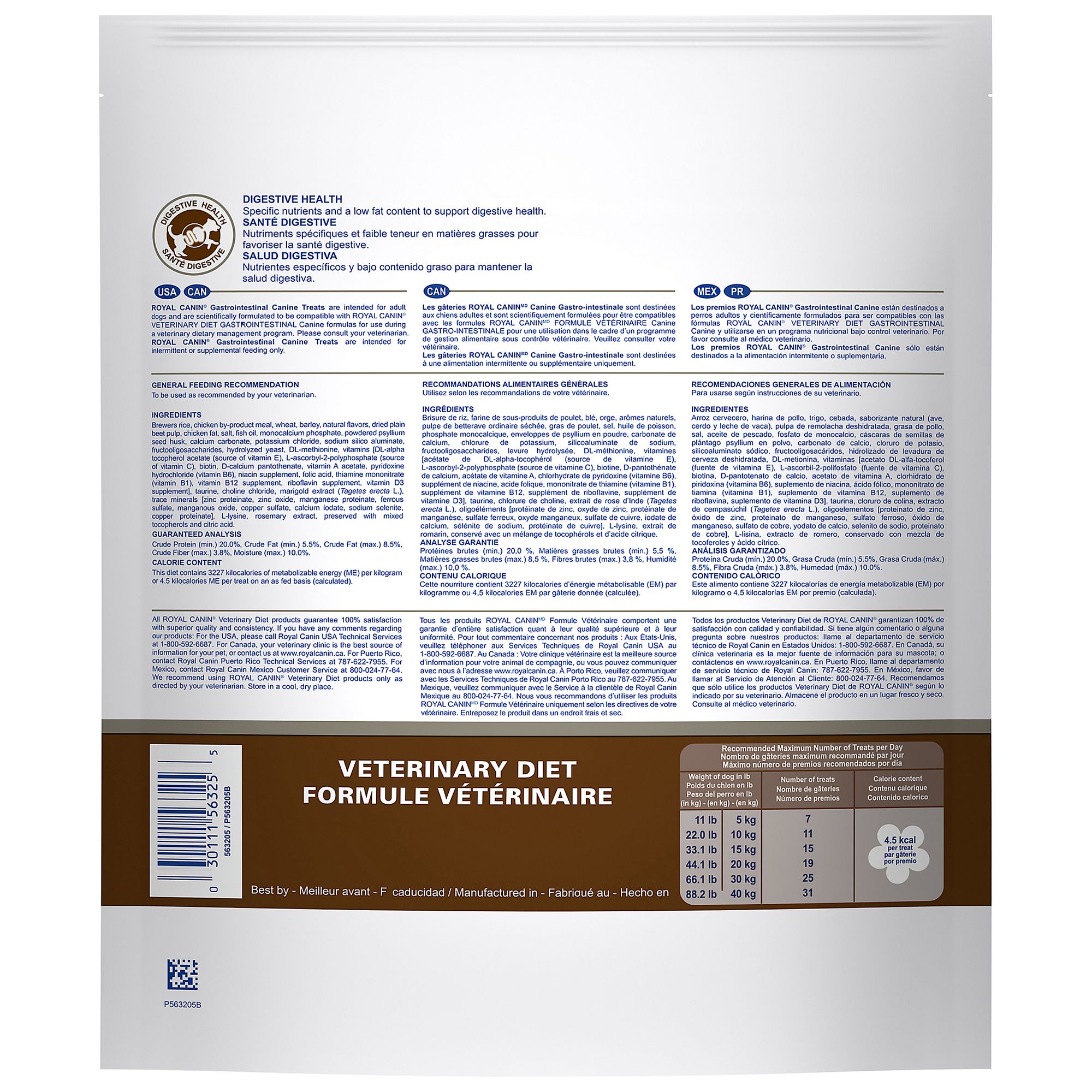 low fat gastrointestinal dog treats