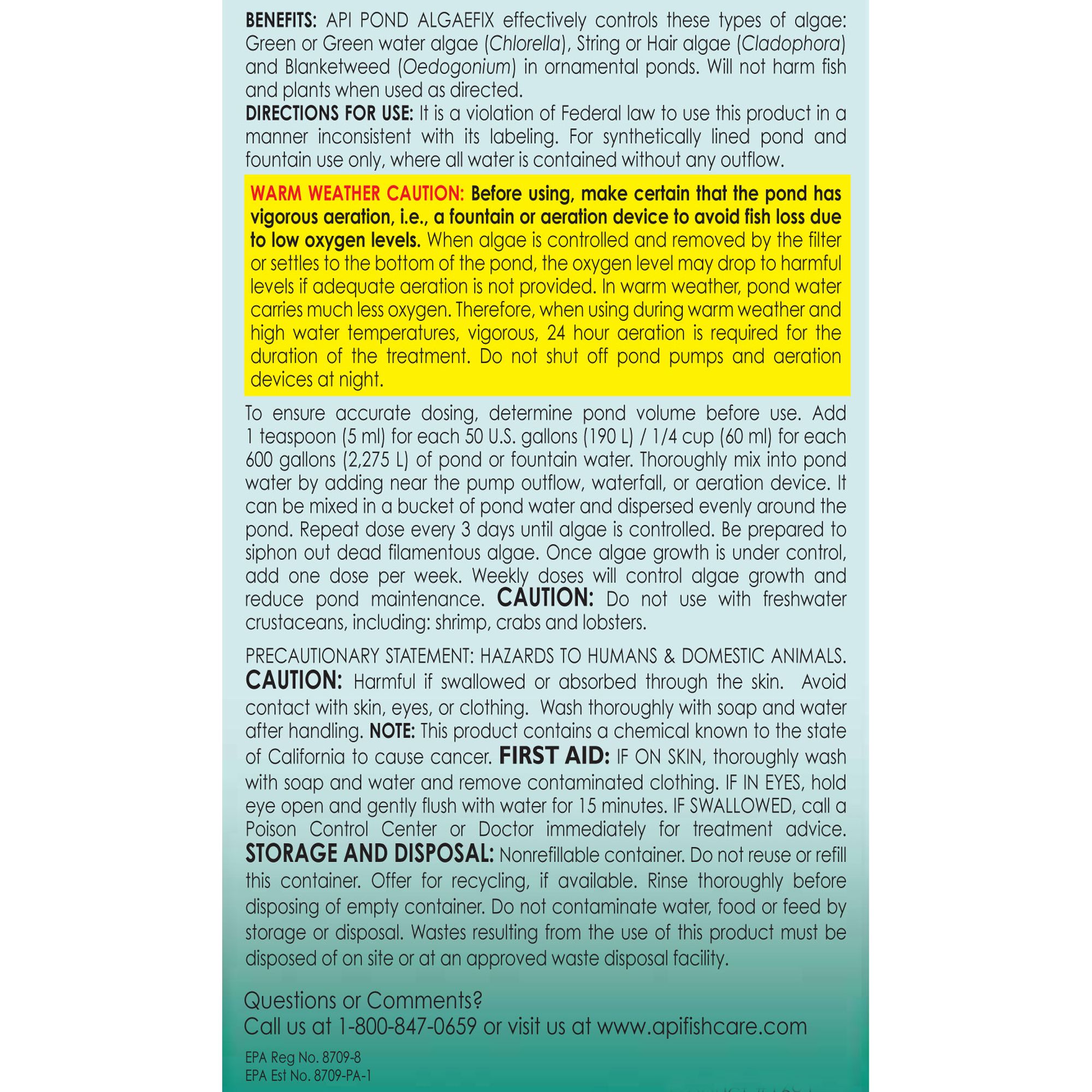 API® Pond Algefix Algae Control for Ponds - thumbnail 2
