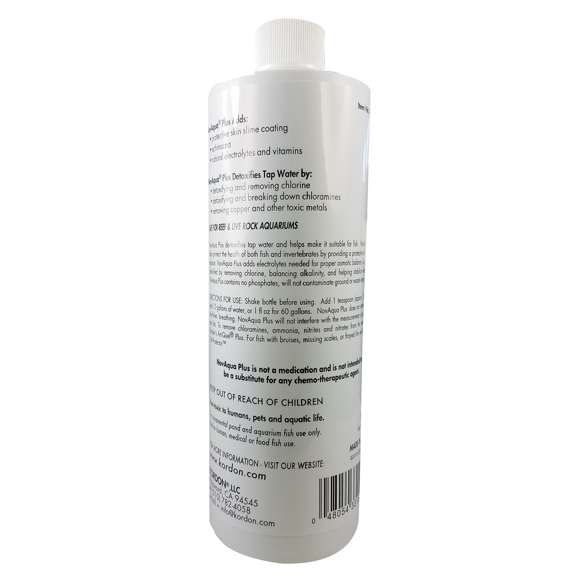Kordon® Novaqua® Plus Aquarium Water Dechlorinator for Tap Water Dechlorinating - thumbnail 2