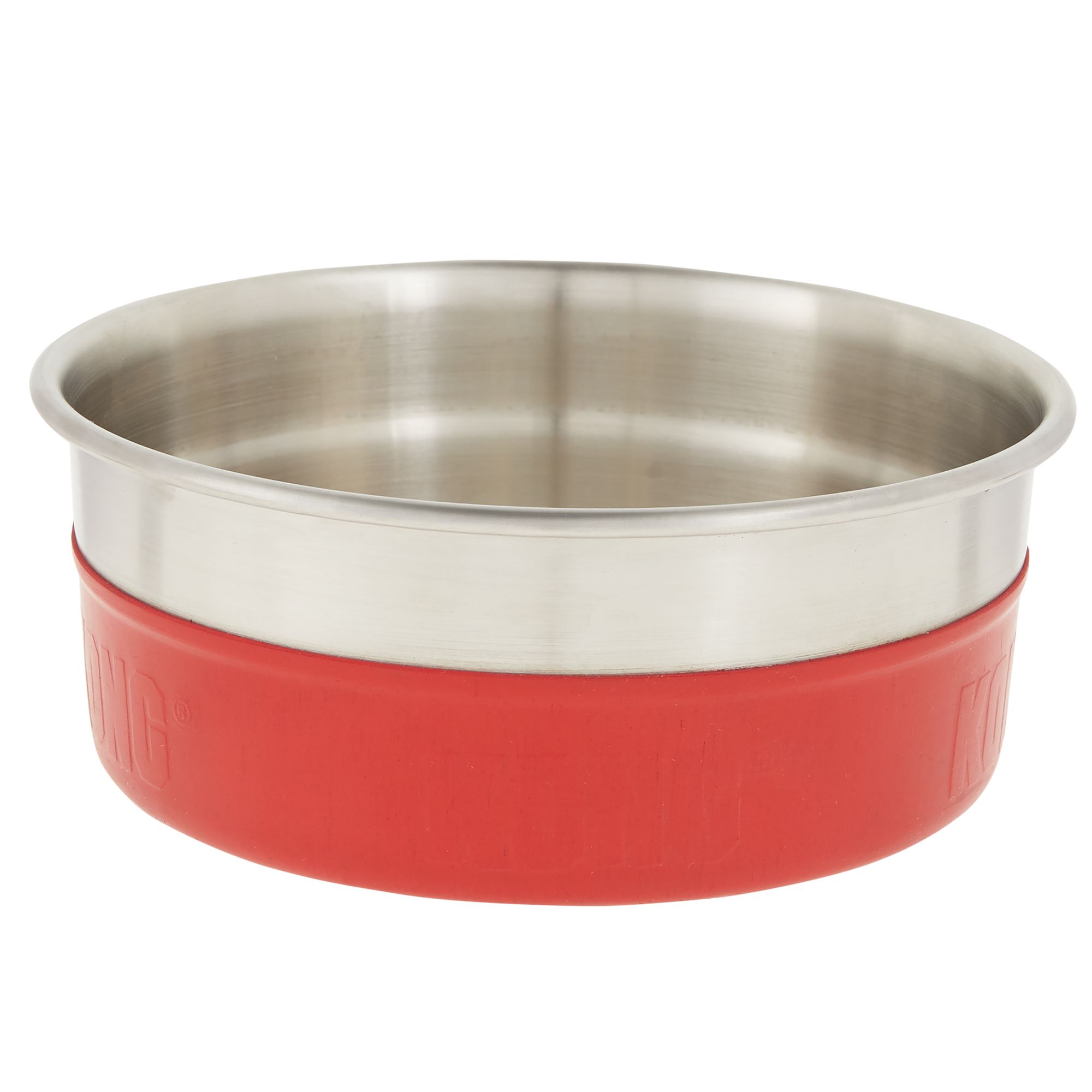 KONG® Stainless Steel \u0026 Rubber Pet Bowl 