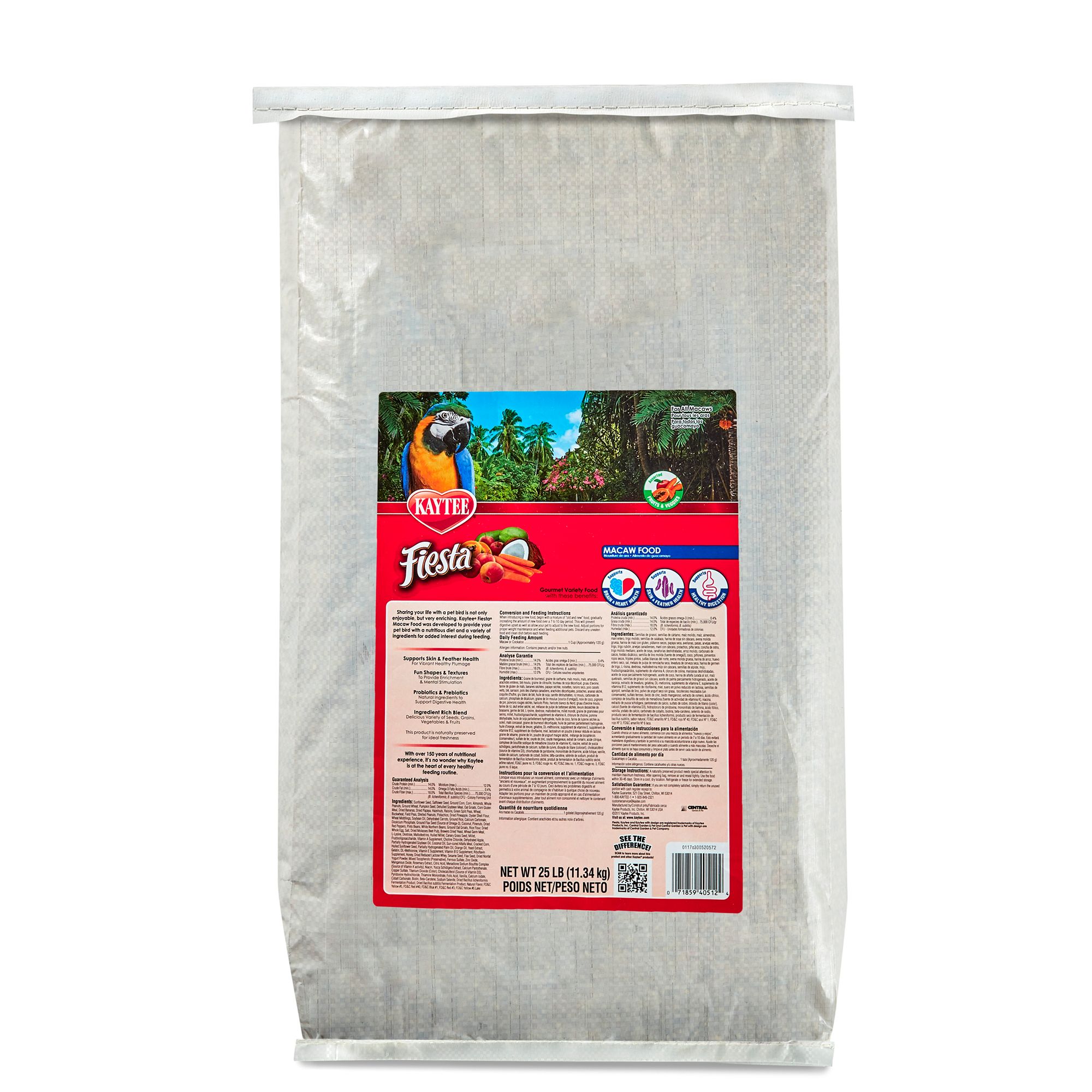 KAYTEE® Fiesta Macaw Food - Seed Blend - thumbnail 3