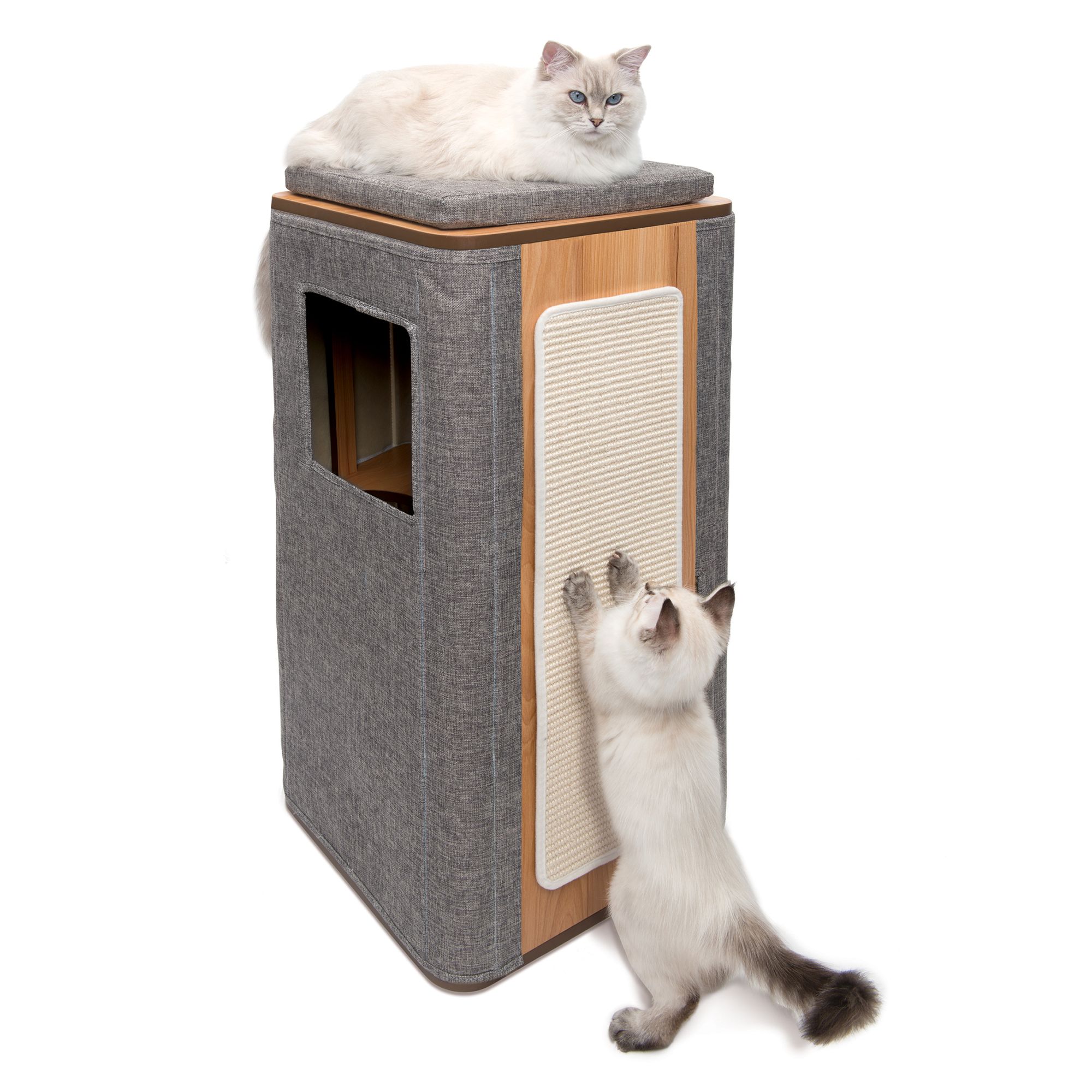 Vesper Cubo Cat Tower Cat Climbing Tower Petsmart