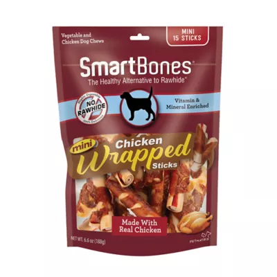 Product SmartBones® Chicken Wrapped Sticks Mini Dog Treat - Chicken