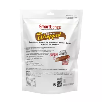 Product SmartBones® Chicken Wrapped Sticks Mini Dog Treat - Chicken