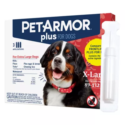 Product PetArmor® Plus for Dogs 89-132 lbs Flea & Tick Spot On Treatment