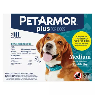 Product PetArmor® Plus for Dogs 23-44 lbs Flea & Tick Spot On Treatment