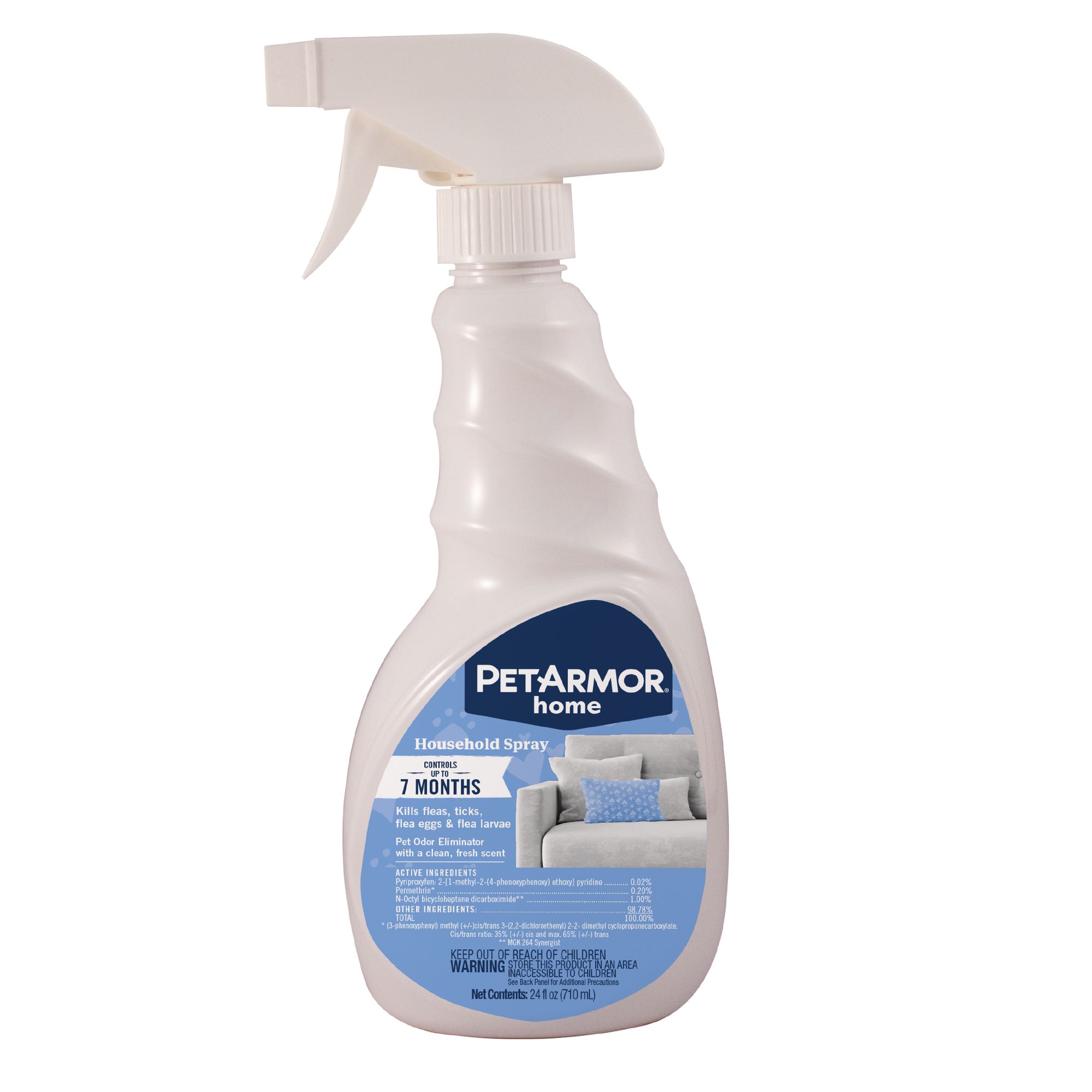 vet flea spray for house