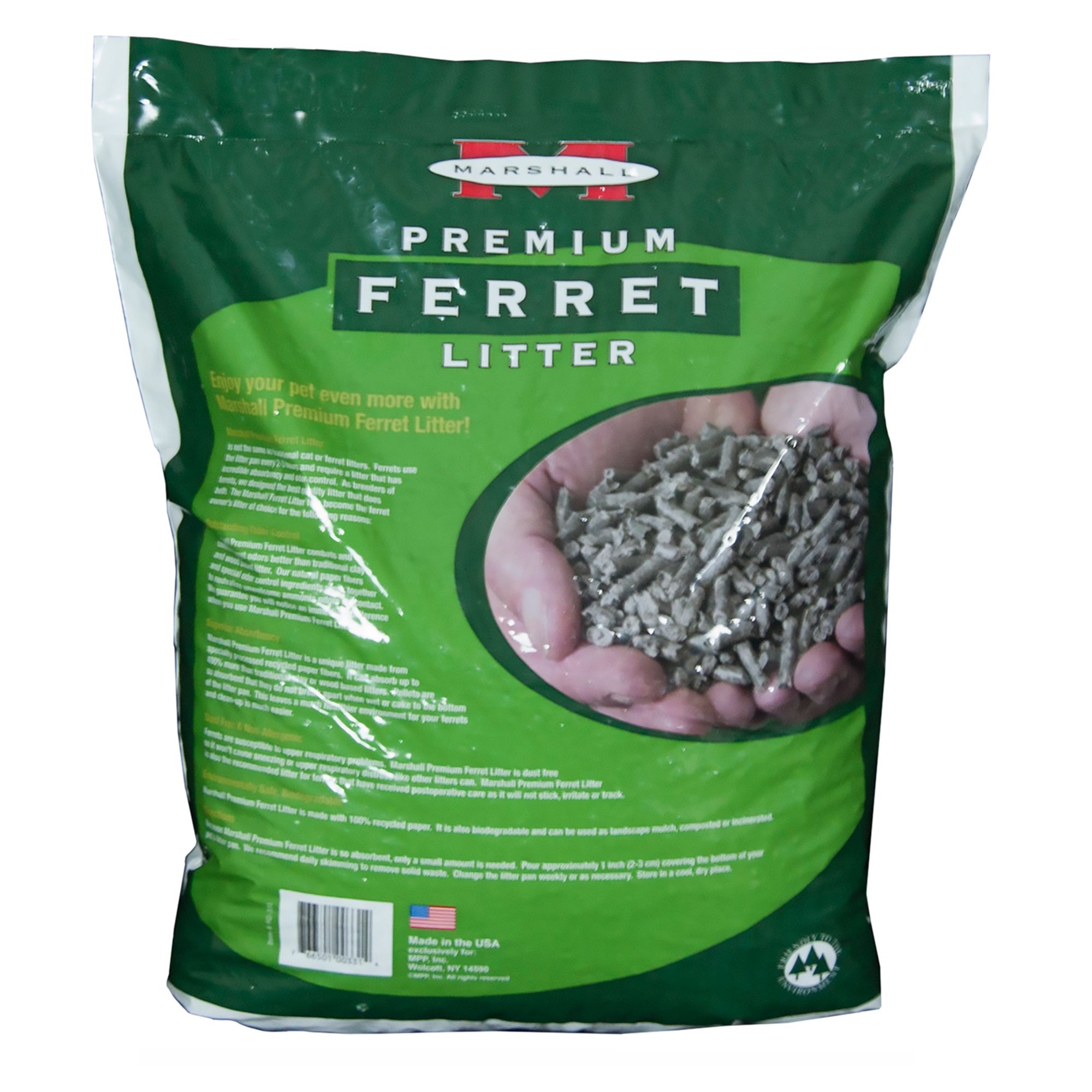 Marshall Premium Ferret Litter 18 - 50 Lb - thumbnail 2