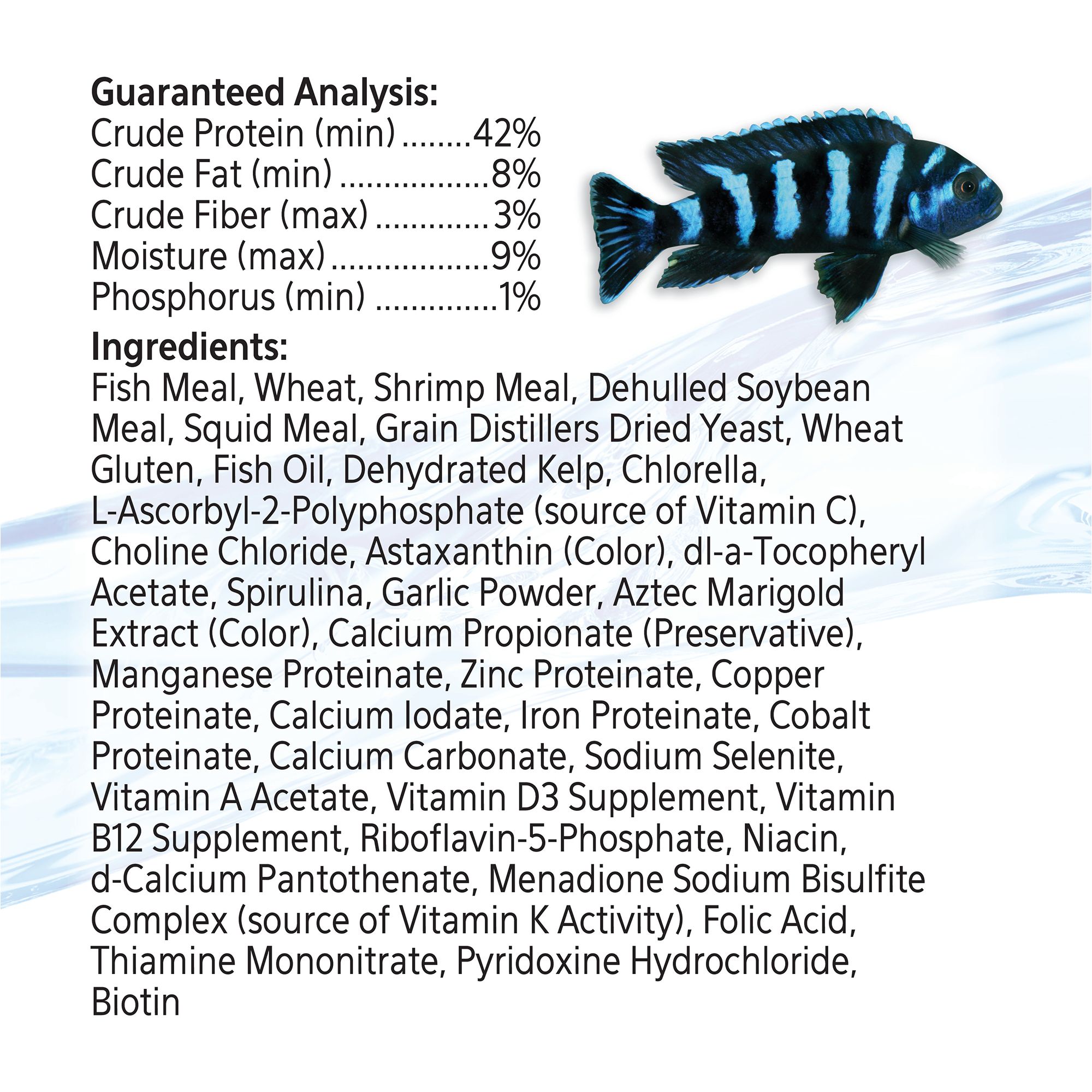 Aqueon® Cichlid Pellets Fish Food Complete Diet - thumbnail 5