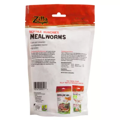 Product Zilla® Reptile Mealworm Munchies