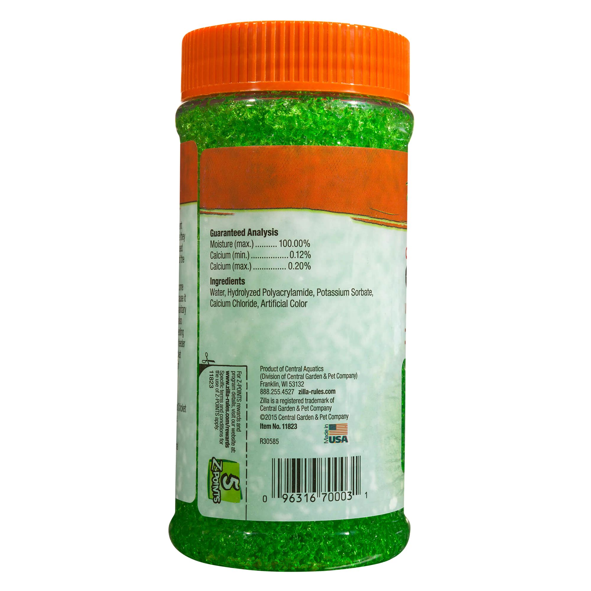 Zilla® Cricket Drink With Calcium - Reptile Feeder Insect Hydration - 16 oz - thumbnail 2