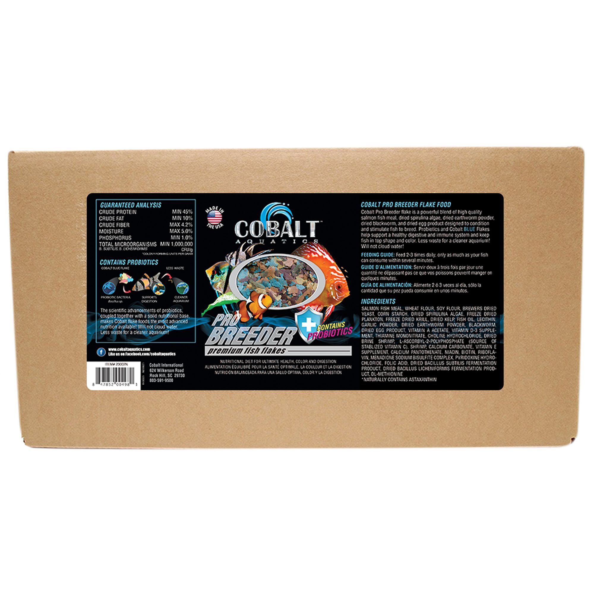 Cobalt&trade; Pro Breeder Flakes Fish Food for Tropical Fish