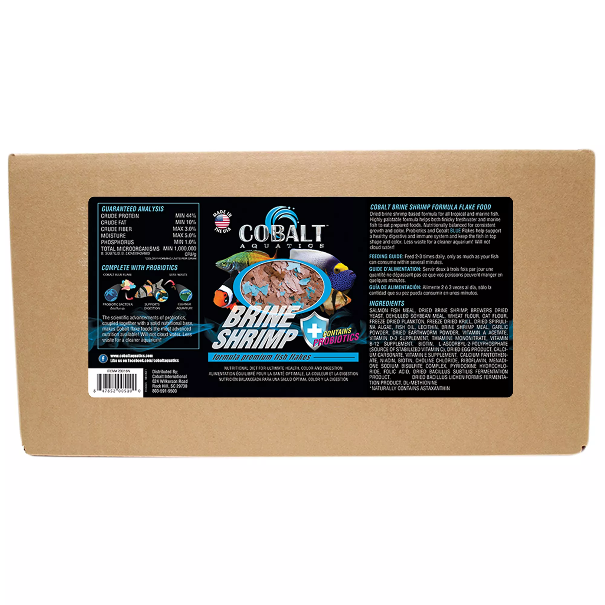 Cobalt&trade; Aquatics Brine Shrimp Flakes