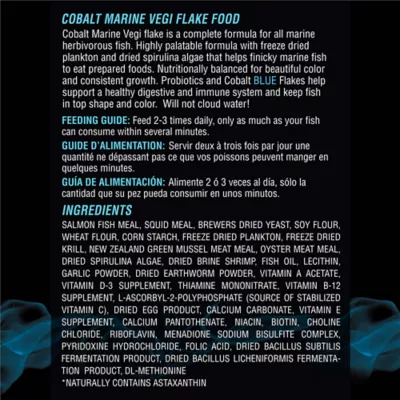 Product Cobalt™ Aquatics Marine Vegi Fish Flakes