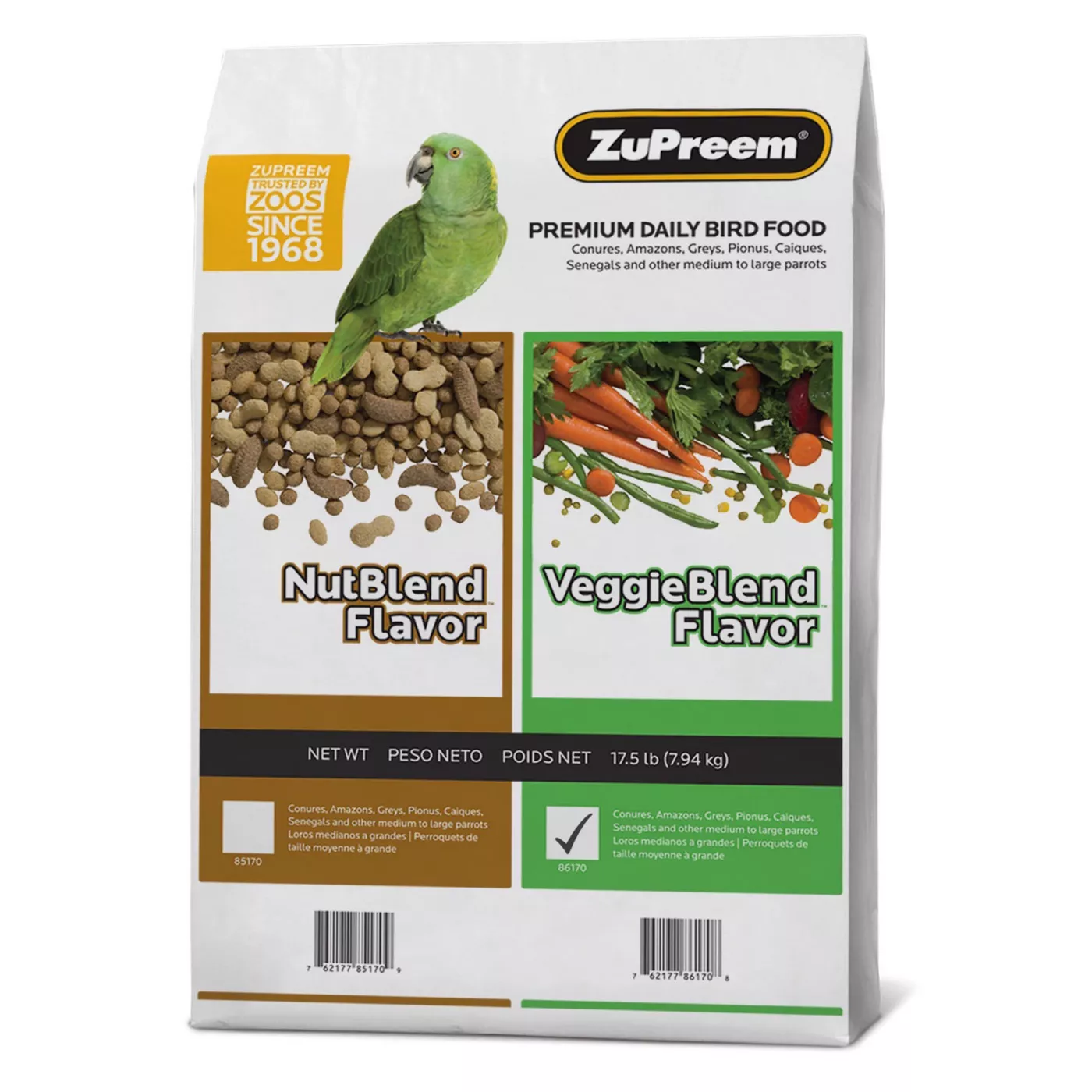 Product ZuPreem® VeggieBlend™ Bird Food