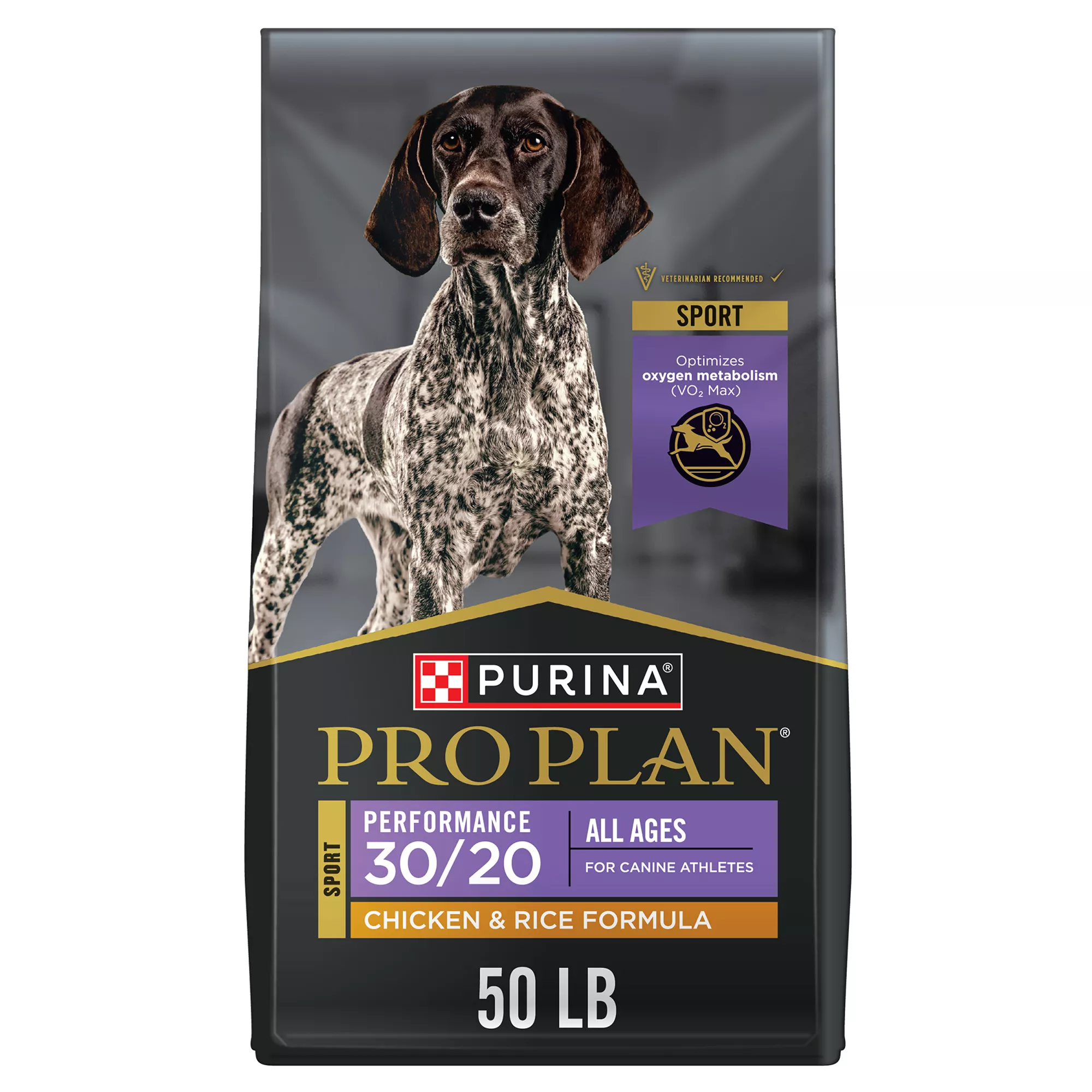 Purina Pro Plan Sport Adult Dry Dog Food - High Calorie, High Protein, Chicken & Rice